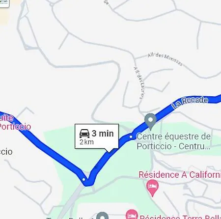 Vue Panoramique Semesterbostad Porticcio (Corsica)